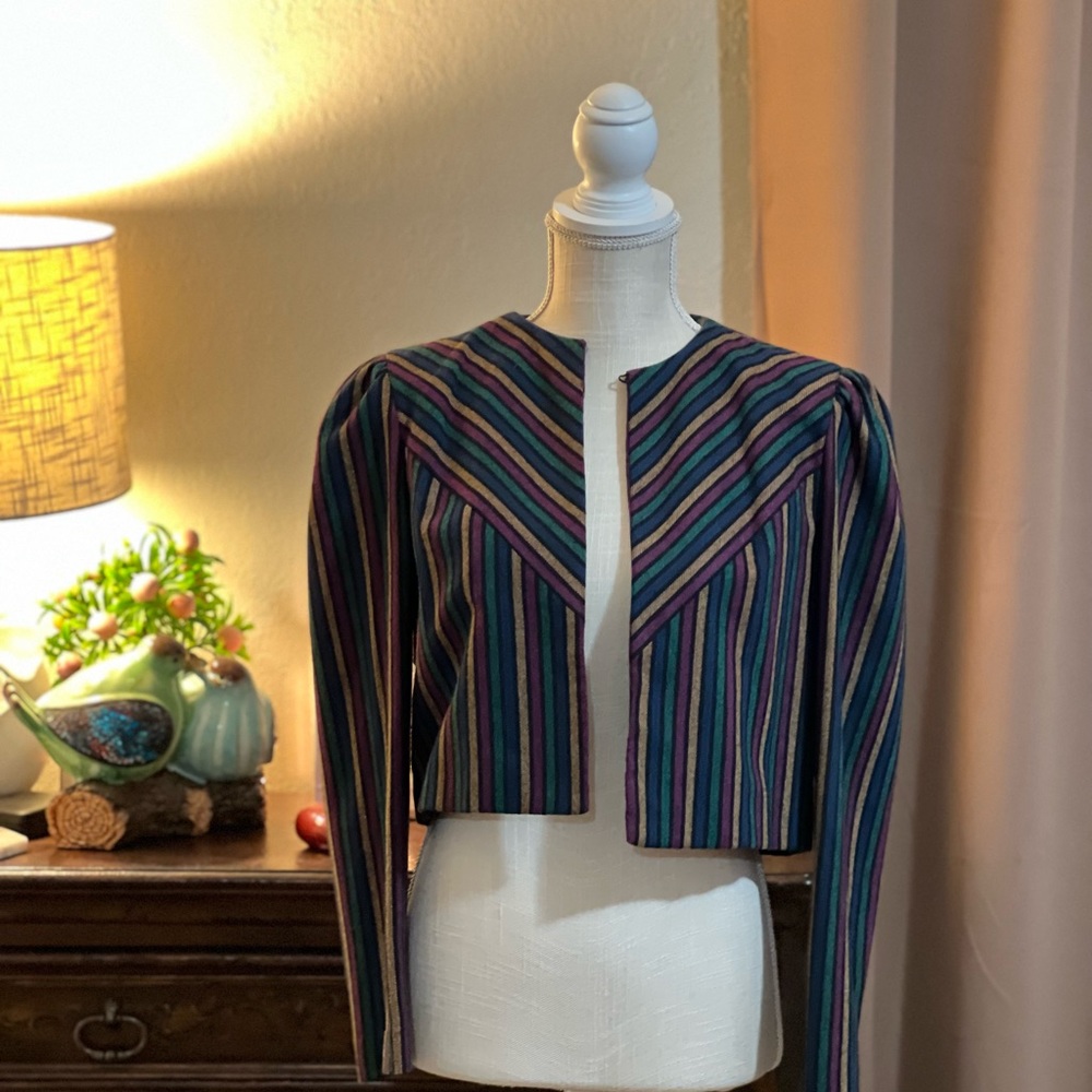 Joan Sparks For Daniel Barrett Vintage Cropped Jacket